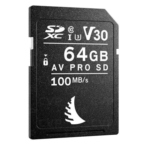 Angelbird 64GB AV Pro UHS-I SDXC Hafıza Kartı