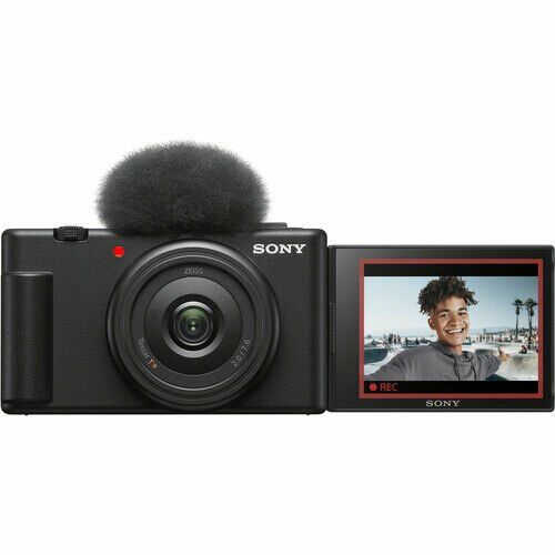 Sony ZV-1F Vlogging Kamera (GP-VPT2BT Çekim Kolu ile)