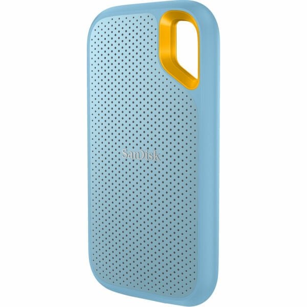 SanDisk 1TB Extreme Portable SSD V2 (Sky Blue) (SDSSDE61-1T00-G25B)