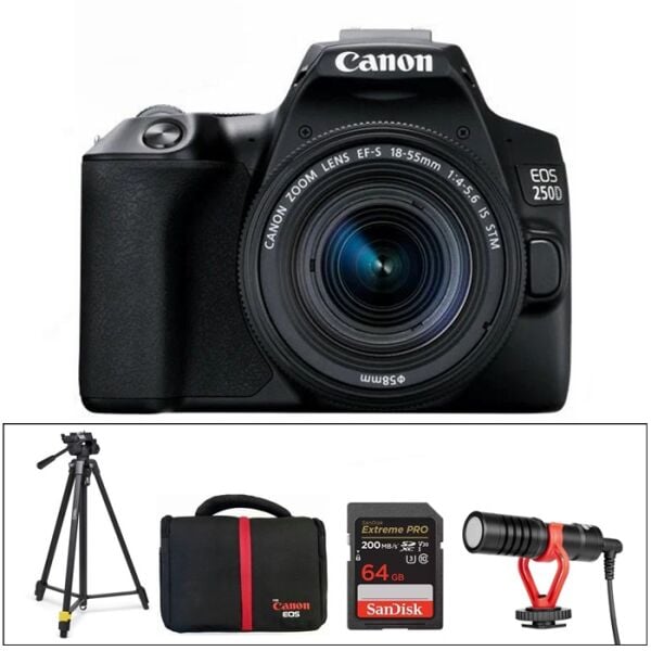 Canon EOS 250D 18-55mm IS STM Vlogger Kit