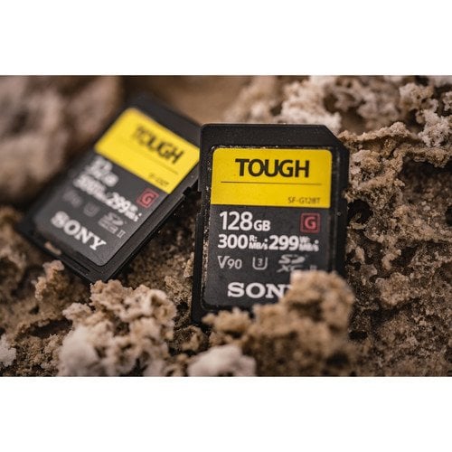 Sony 128GB SF-G Tough Serisi UHS-II SDXC Hafıza Kartı (SF-G128T)