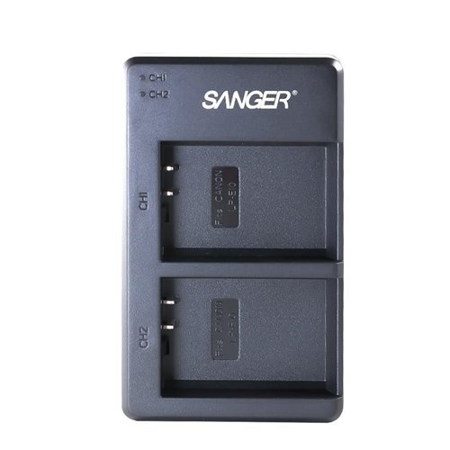 Sanger LP-E10 Canon İkili USB Şarj Aleti Cihazı