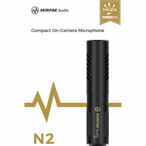 Moza N2 Ultra Kompakt Kamera Montajlı Shotgun Mikrofon