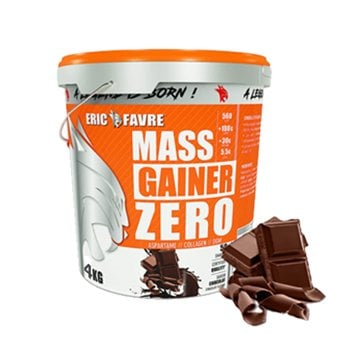 ERIC FAVRE Mass Gainer Zero - Mass bulking protein 4 Kg ÇİKOLATA AROMALI