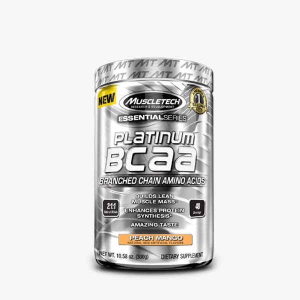 MUSCLETECH PLATİNUM BCAA 2:1:1 300 GR -  PEACH MANGO AROMALI