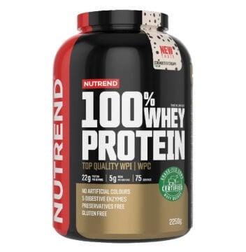 Nutrend %100 Whey Protein 2250 Gr KURABİYE AROMALI