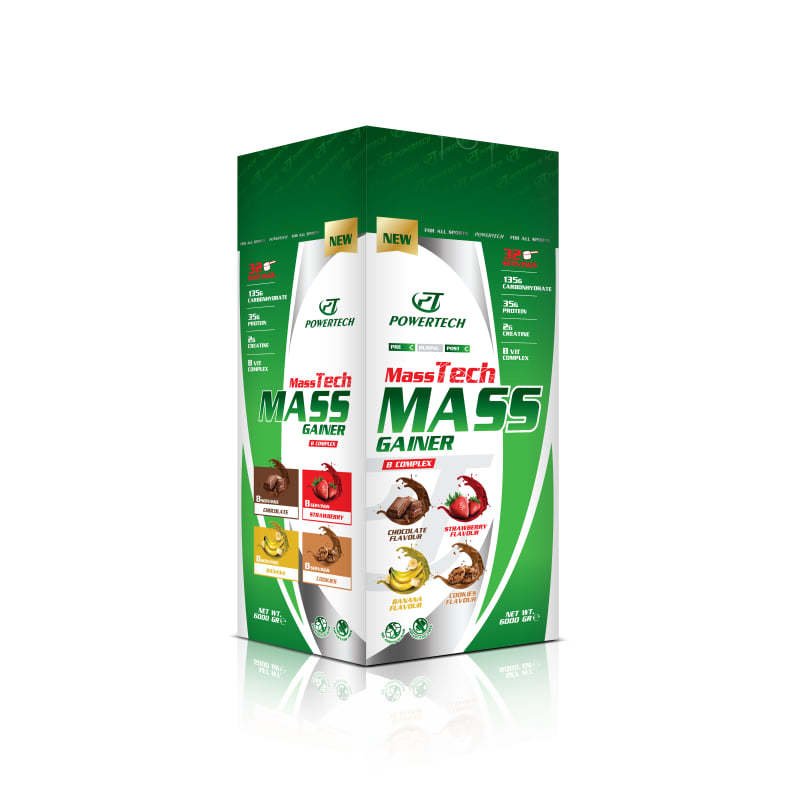 PT Sprorts&Nutrition MassTech Mass Gainer 6000 Gr Mix Aromalı 1500×4 gram
