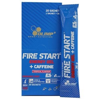 Olimp Fire Start Energy Gel + Caffeine 36 Gr 20 Saşe