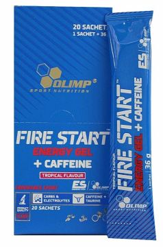 Olimp Fire Start Energy Gel + Caffeine 36 Gr 20 Saşe