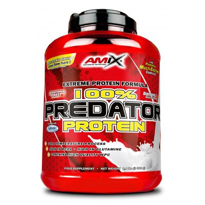 AMIX PREDATOR® Whey Protein 2 kg Vanilya Aromalı - 50 Servis