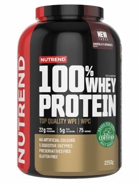 Nutrend %100 Whey Protein 2250 Gr ÇİKOLATA Aromalı