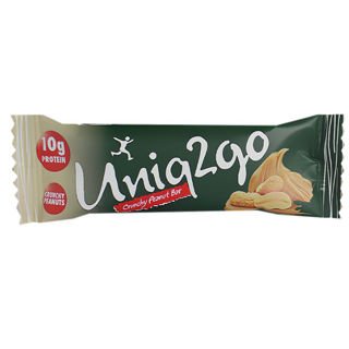 Uniq2go Fıstık Ezmeli Protein Midi Bar 40 Gr 16 Adet