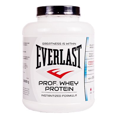 EVERLAST PROF. WHEY PROTEIN 2300GR / 74 SERVİS / Çilek Aromalı