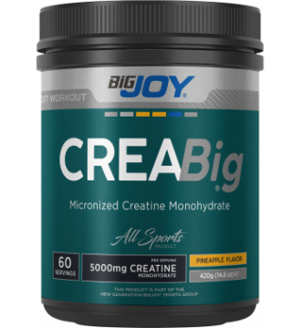 Big Joy Crea Big Micronized Creatine Powder 420 Gr ANANAS AROMALI