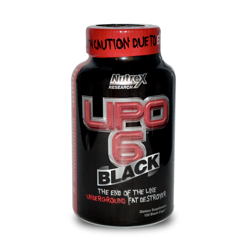 Nutrex Research Lipo 6 Black 120 Softgels