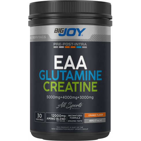 Big Joy EAA + Glutamine + Creatine 480 Gr PORTAKAL AROMALI