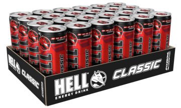Hell Energy Drink 250 ml KLASİK AROMALI 24 lü paket
