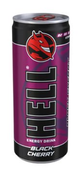 Hell Energy Drink SİYAH KİRAZ AROMALI 24 lü paket