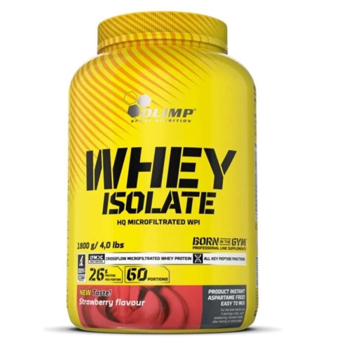 Olimp Pure Whey Protein Isolate 1800 Gr ÇİLEK AROMALI