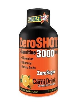 Zero Shot 60 mL 3000Mg L-Carnitine 12 Adet PORTAKAL AROMALI