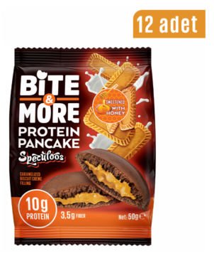 BİTE MORE PROTEİN PANCAKE (50 GR) - 12 ADET LOTUS AROMALI