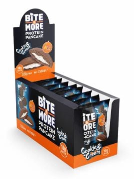 BİTE MORE PROTEİN PANCAKE (50 GR) - 12 ADET KURABİYE AROMALI