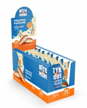 BİTE MORE PROTEİN PANCAKE (50 GR) - 12 ADET VANİLYA AROMALI