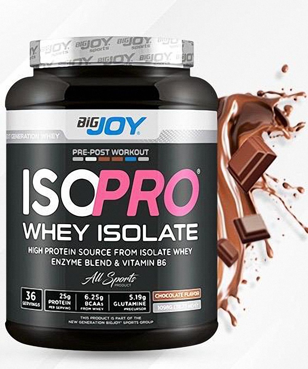 BigJoy ISOPRO Isolate Protein 1098 gr ÇİKOLATA AROMALI