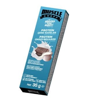 Proteinli Sütlü Çikolata (35g) x 16 adet