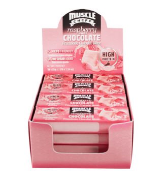 Proteinli Frambuaz Çikolata (35g) x 16 adet