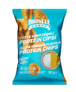 Tuz ve Sirke Aromalı Proteinli Cips (30g)