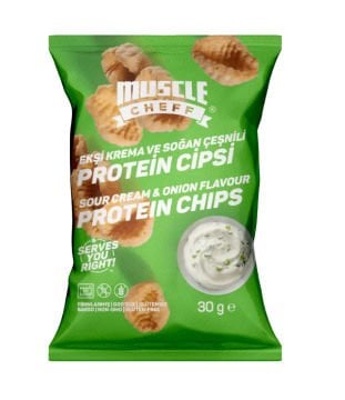 Soğan Ekşi Krema Aromalı Proteinli Cips (30g)