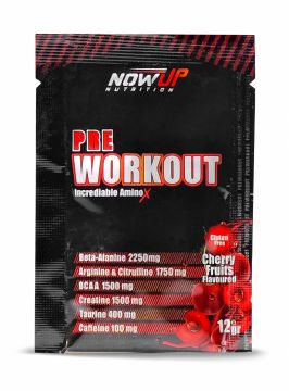 Pre- Workout Incredible Effect Amino Asit Vişne Aromalı - 12 gr. x 30 Adet Saşe