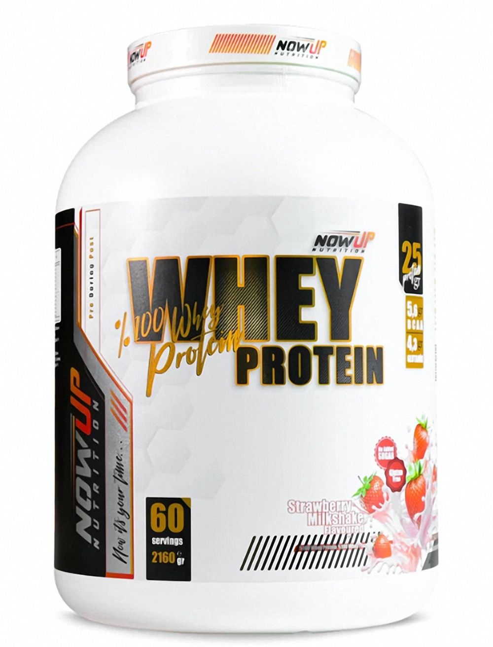 Whey Protein 2100 Gr Çilek AROMALI