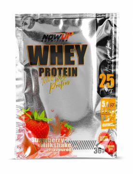 %100 Whey Protein Tozu Çilek ve Çikolata Aromalı - 36 gr. x 30 Adet Saşe 1080gr