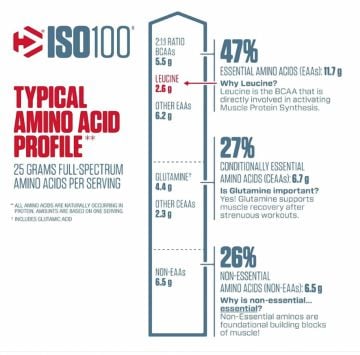 DYMATIZE ISO 100 Hydrolyzed Whey Protein Isolate 932 gr - ÇİKOLATA Aromalı