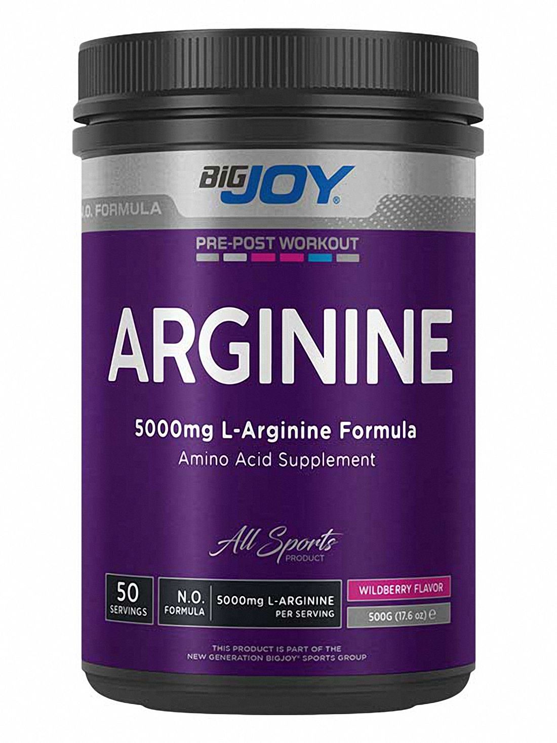 Big Joy L-Arginine Powder 500 Gr