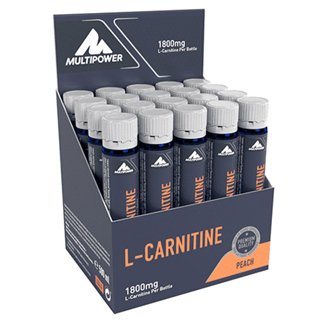 MULTIPOWER L-Carnitine Liquid Forte 1800 mg 20 X 25 ml KİRAZ AROMALI