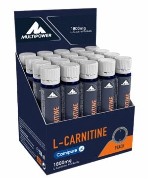 MULTIPOWER L-Carnitine Liquid Forte 1800 mg 20 X 25 ml KİRAZ AROMALI