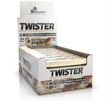 Olimp Twister Hi Protein Bar 24 x 60 gr (Tiramisu)