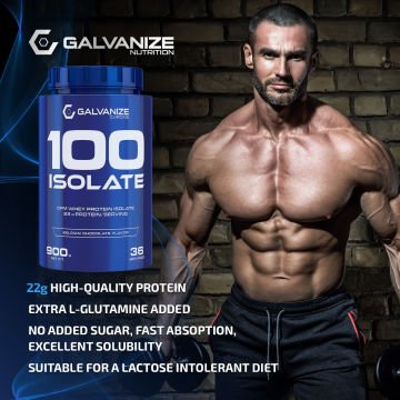 Galvanize Nutrition 100 Isolate Protein 36 servis BELÇİKA ÇİKOLATASI Aromalı