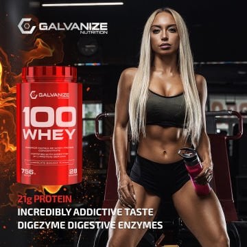Galvanize Nutrition 100 Whey Protein 28 servis Çikolata Muz Aromalı