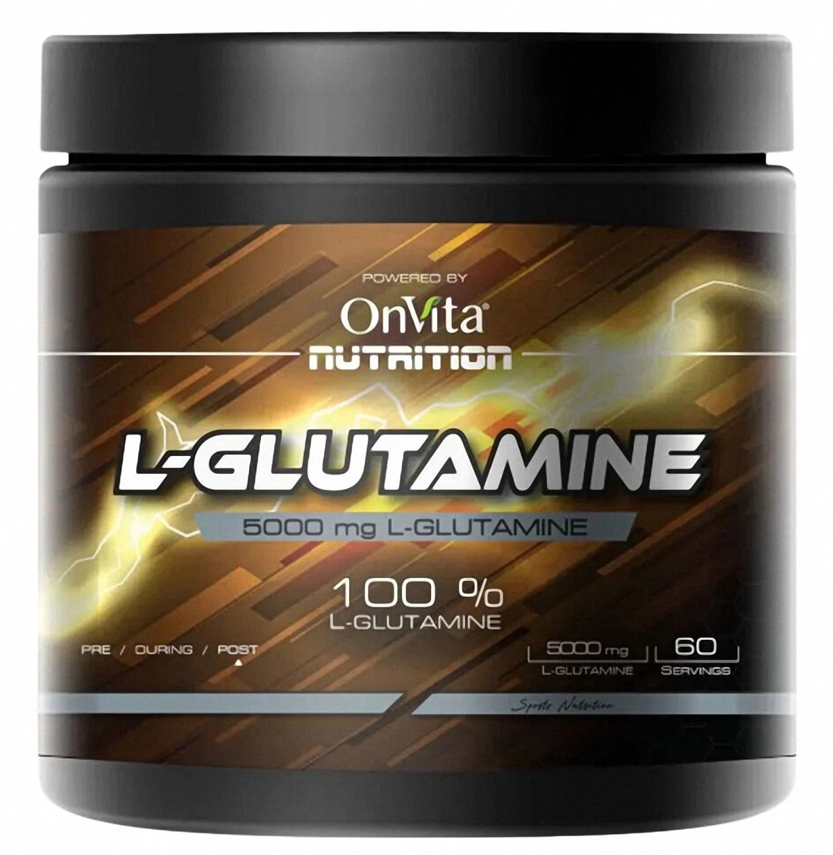 Onvita Nutrition L-Glutamine Aminoasit, 5000 Mg