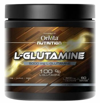 Onvita Nutrition L-Glutamine Aminoasit, 5000 Mg