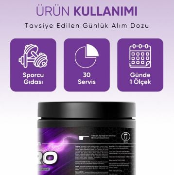 Onvita Nutrition Pre Workout Nitro Ananas Aromalı 300 gr