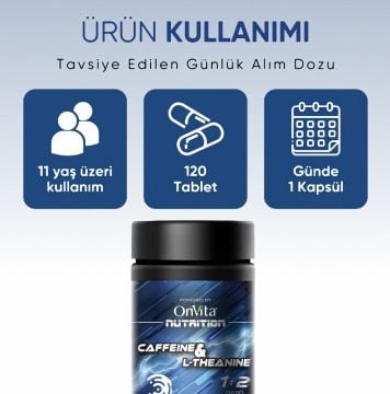 Onvita Nutrition Caffeine & L-Theanine Aminoasit