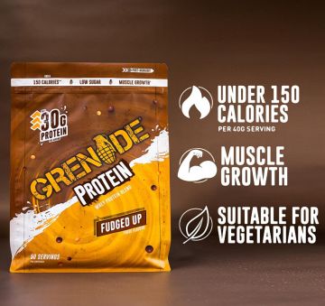 Grenade Whey Protein 2000 Gr Fudged Up Çikolata Aromalı
