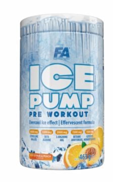 Fa Ice Pump Preworkout 463 gr Icy Citrus % Peach