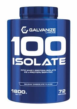 Galvanize Nutrition 100 Isolate Protein 72 servis BELÇİKA ÇİKOLATASI Aromalı