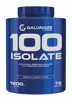 Galvanize Nutrition 100 Isolate Protein 72 servis BELÇİKA ÇİKOLATASI Aromalı